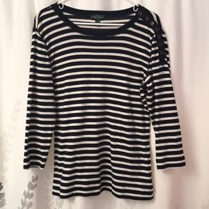 Ralph Lauren striped shirt Sz L